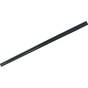 日式防滑合金筷子黑色耐高温抗菌防霉高档长筷子酒店家用家庭套装