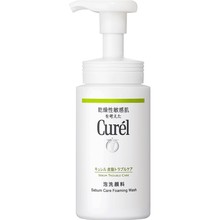 curel珂润洗面奶控油泡沫150ml*2瓶