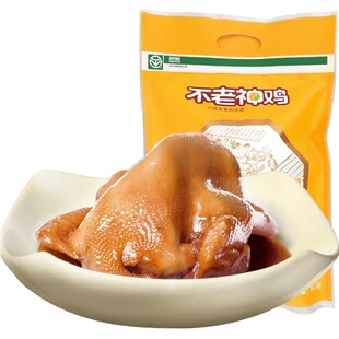 不老神鸡真空盒装香辣卤味鸡肉熟食衢州特产扒鸡烧鸡785g