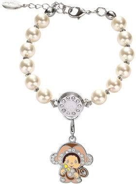 Monchhichi狗年十二生肖吊坠手链