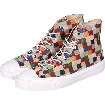 BLESSSHOE休闲鞋格纹情侣款