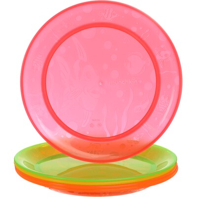 美国munchkin满趣健防滑防摔餐盘
