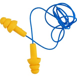 3M游泳耳塞340-4004带线耳塞降噪静音儿童防水洗澡用可清洗硅胶