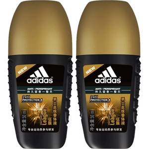 Adidas/阿迪达斯走珠香体液男士腋下爽身乳液征服款50ml