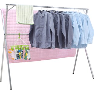 晾衣架落地折叠卧室内家用室外阳台置物架挂凉衣服晒被子宿舍神器