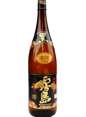 日本烧酒黑雾岛1800ml蒸馏原装