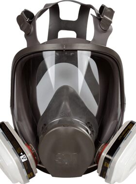 3M6800配6005防装修异味粉尘甲醛化工防尘面具有机蒸气防毒全面罩