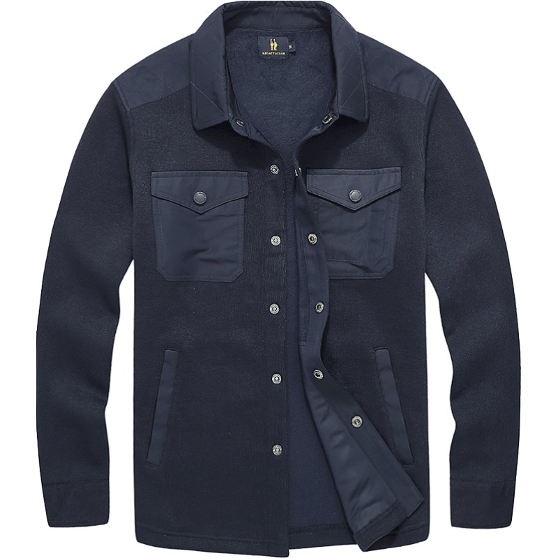 Regatta Club秋衣男外穿外套商务夹克男休闲百搭翻领设计感jack