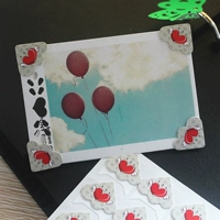 24 угловые наклейки [любовные крылья]