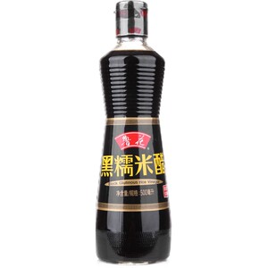 鲁花黑糯米醋500ml家用调味品米醋香醋酿造食醋