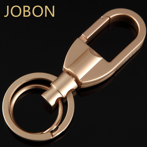 旋转jobon中邦钥匙扣汽车腰挂男钥匙圈网红钥匙链锁匙扣情侣挂件