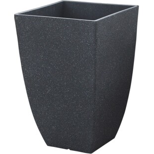 北欧简约风加厚树脂仿水泥磨砂花盆加高加厚室内室外大绿植观景盆