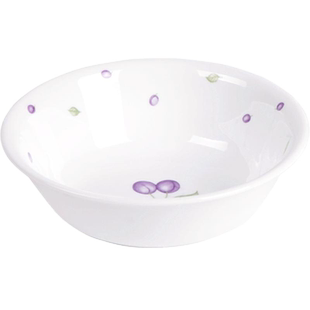 正品康宁餐具进口正品corelle耐热玻璃餐具优雅紫莓花色不易脱落