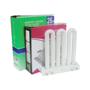 欧仕照明3U 26W三基色排管替代PAK-3P 21W替代YDW21-3U1四针灯管