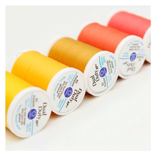 Coats美国高士全用途线 机缝手缝贴布缝250码 褐色蓝绿系S910