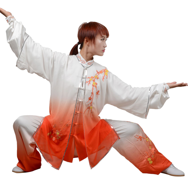 刺绣渐变过渡色披纱定做练功服