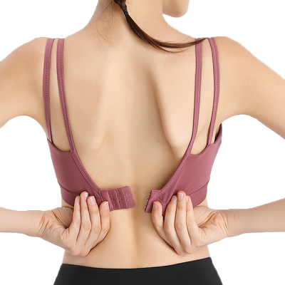 运动内衣女防震跑步聚拢定型健身文胸高强度速干性感美背瑜伽背心