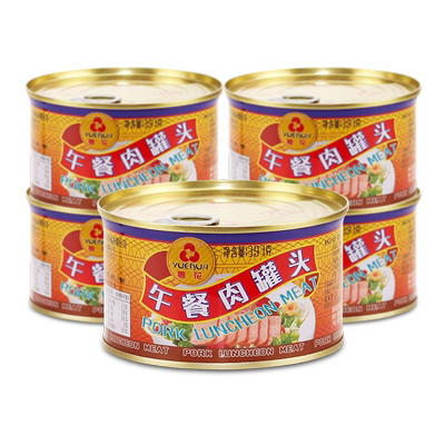 粤花牌午餐肉火腿罐头