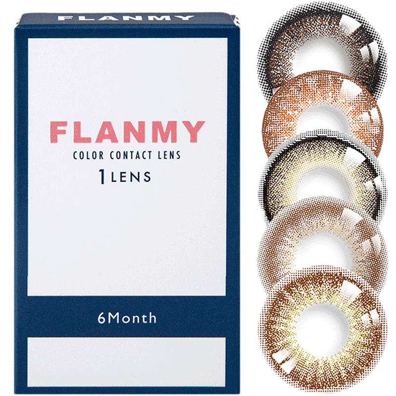 【38焕新周】T-Garden FLANMY美瞳半年抛小直径1片彩色隐形眼镜
