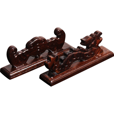 紫芳斋竹制文房四宝日式笔台