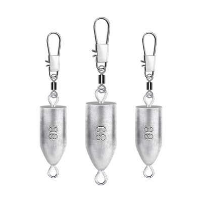 子弹铅海竿水滴翻板爆炸防挂远投