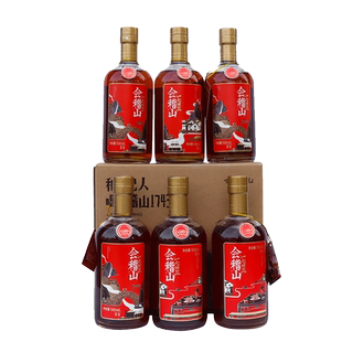 绍兴会稽山1743黄酒500ml*6瓶装整箱半干型老酒花雕酒