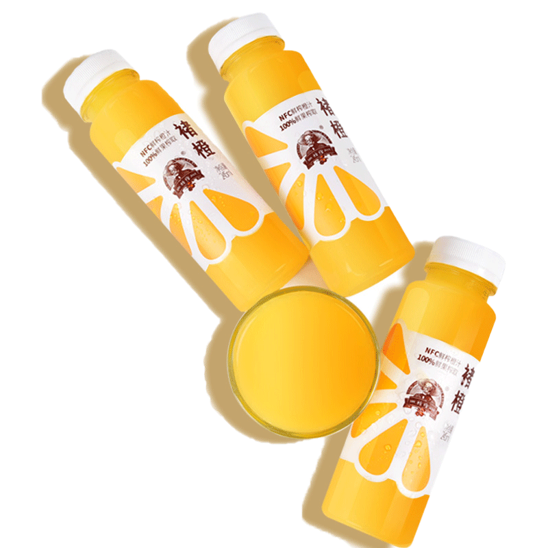云南特產(chǎn)實建褚橙果汁NFC100%鮮榨純水果橙汁飲料12瓶裝順豐快遞