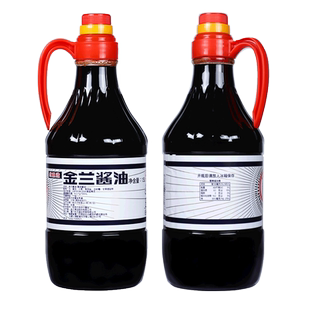 包邮台湾原装进口金兰酱油1.5L纯酿造生老抽可沾调料无添加防腐剂