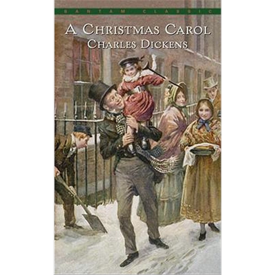 文学5件 A CHRISTMAS CAROL 圣诞颂歌 英文原版书 狄更斯 名著进口图书  世界名著文学初高中大学英语阅读小说 Charles Dickens