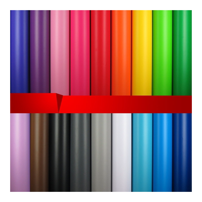 pvc刻字广告防水红色即时贴