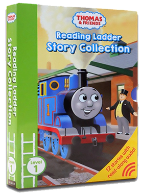 进口英文原版正版 托马斯分级阅读入门级6册 Thomas and Friends Reading Ladder盒装 小火车托马斯和朋友们3-8岁