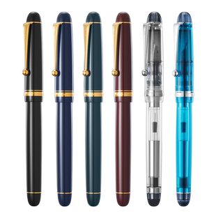 【新年礼物】日本PILOT百乐Custom贵客经典74钢笔14k金5号尖FKK-1000R墨水礼盒套装成人书法练字办公送礼用