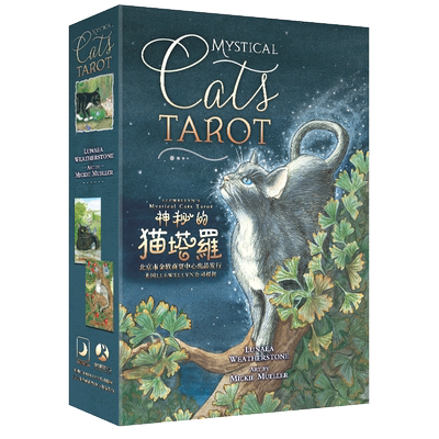 神秘猫咪塔罗牌正版桌游卡牌套装