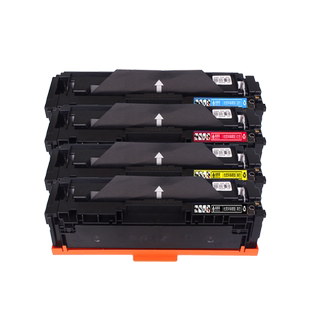 适用惠普cf500a硒鼓m281fdw m280nw打印机粉盒m254dn m254dw m254nw易加粉墨盒m281cdw晒鼓hp281彩色墨盒芯片