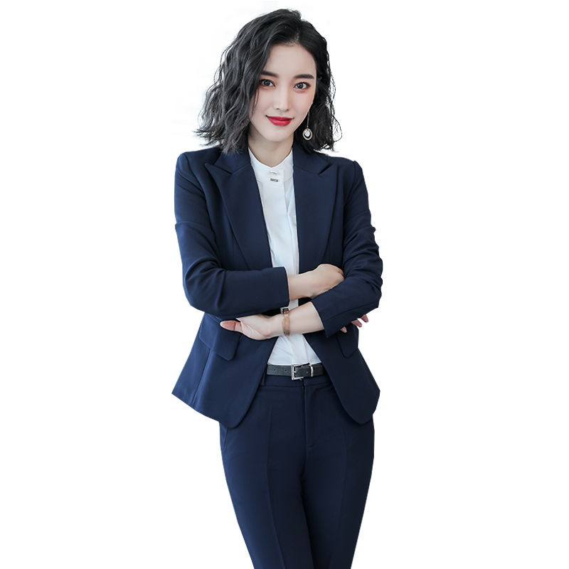 商务面试西服职业装套装
