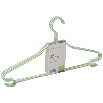 茶花衣架铁衣撑宿舍用学生衣服撑子成人加粗无痕晾衣撑子挂衣家用