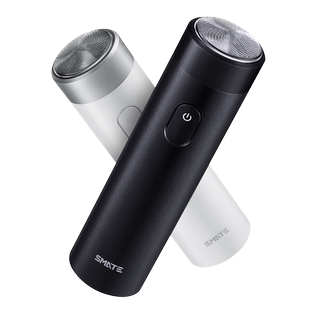 须眉男士电动剃须刀圆柱时尚便携小巧防水男生刮胡刀情人节礼物T5