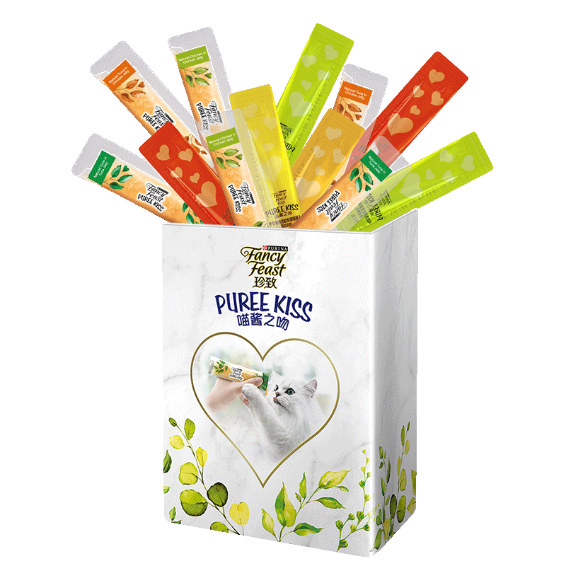 珍致喵酱之吻猫条吞拿鱼鸡肉口味