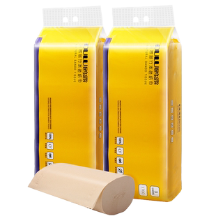 鸥露旗舰店官方竹浆纸欧露本色纸巾欧鹭整箱高端鸥鹭卫生卷纸36卷