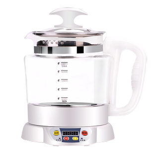 宏惠汉方养生壶家用多功能大容量全自动玻璃花茶壶办公室煮茶器2L