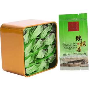 中闽弘泰特级浓香型福建安溪铁观音兰花香茶叶小包袋盒装70g/G38