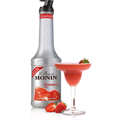 莫林MONIN草莓风味果酱瓶装1000m