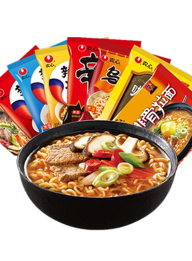 农心8口味组合120g*8连包