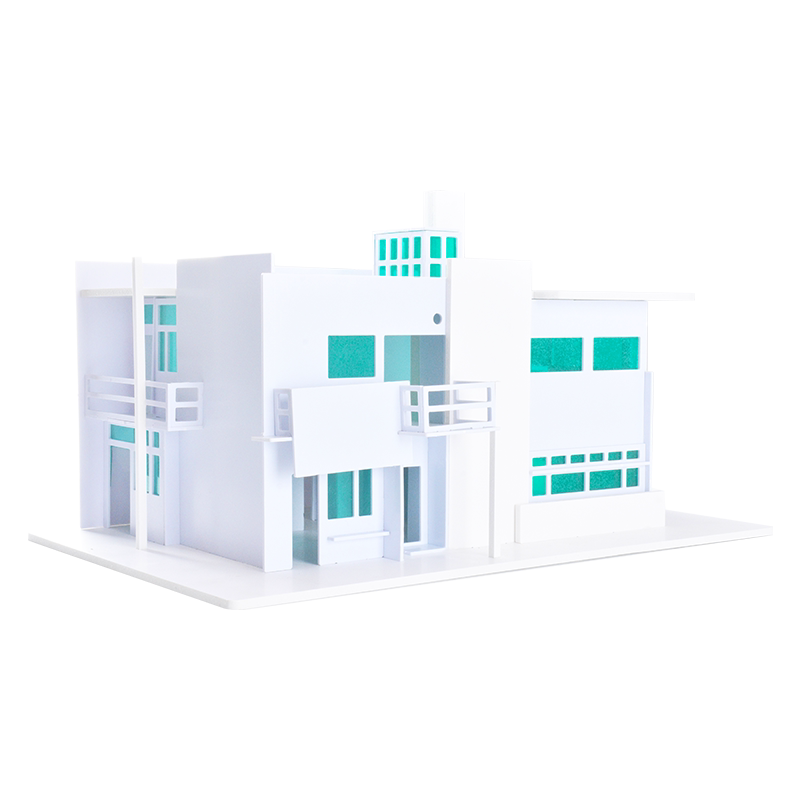 建筑沙盘模型DIY手工成品