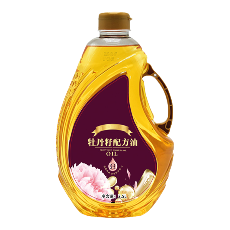 鳳祥牡丹籽配方油 2.5L*4包郵一級冷榨食用油桶裝家用植物特色油