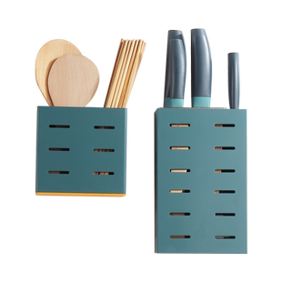 刀筷置物架壁挂式免打孔筷子简易组合小型沥水厨房用品收纳放刀架