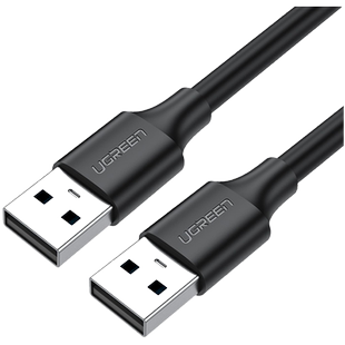 绿联双头usb3.0数据线公对公双公头连接线转传输移动硬盘盒笔记本电脑散热器机顶盒写字板车载双面二两头接口