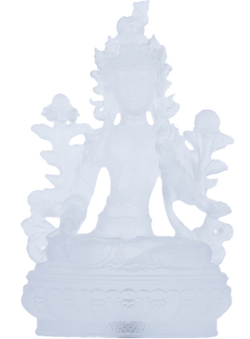 欧斯特琉璃白度母居家装饰摆件