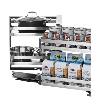 诺米地柜转角小怪物阻尼调味拉篮