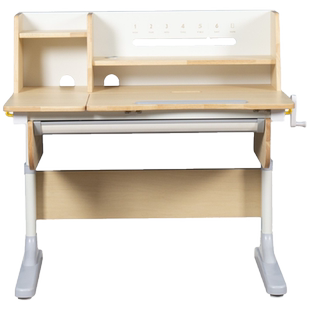 cico思科实木儿童学习桌椅升降小户型书桌小学生家用写字桌多功能